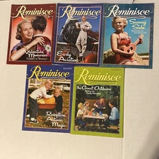 Reminisce Magazine Lot Of 5. 2010 The Magazine That Brings Back Good Times.