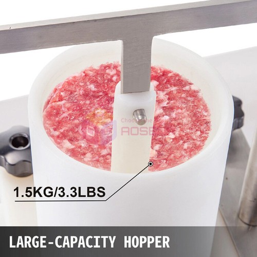 Máquina formadora manual para hamburguesas comerciales prensa de hamburguesas - Imagen 6 de 6