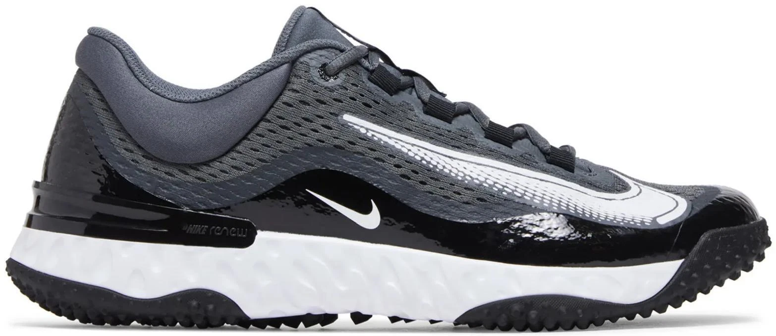 Nike Alpha Huarache Elite 3 Turf Black Iron Grey for Sale