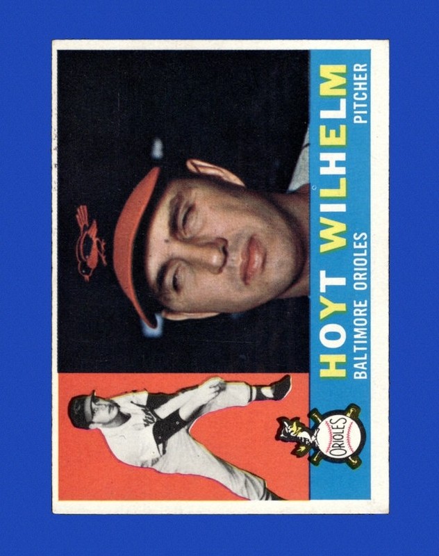 1960 Topps Set-Break #395 Hoyt Wilhelm EX-EXMINT *GMCARDS*