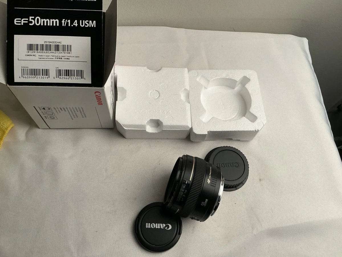Canon EF 50mm f/1.4 Camera Lenses for sale - eBay