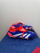 ADIDAS PREDATOR ELITE FT SG BLUE/ORANGE SOCCER CLEATS BOOTS ID0918 US 7 UK 6.5
