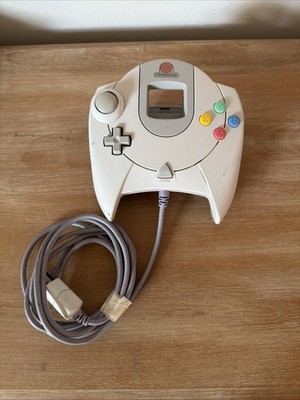 Sega Dreamcast Controller White HKT-7700 OEM - Tested  & Works- Authentic