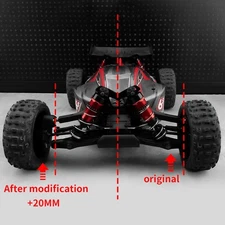 RCBATER +20mm Wheel Hex Hub Adapter for 1/8 ARRMA Typhon 6S BLX TLR RC Car Truck