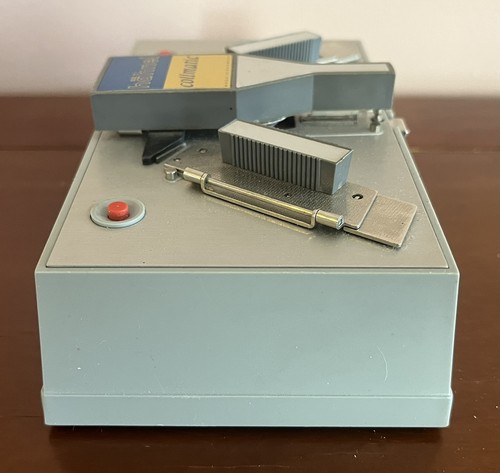 Hahnel Collmatic Giuntatrice Motorizzata Super 8 Film Con Manuale - Made In Germany - Foto 7 di 10