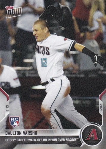 2021 Topps Now 655 Daulton Varsho