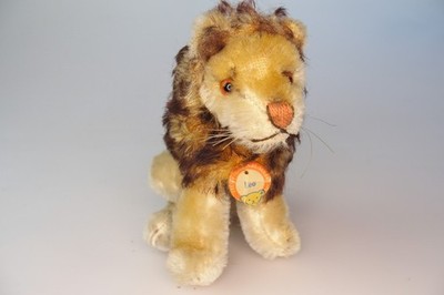 vintage Steiff  - Löwe LEO - Höhe ca.  10,5cm