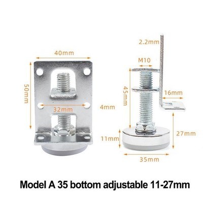 Reliable Leveling Solution for Uneven Floors Furniture Levelers Included