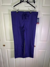 Cherokee WorkWear Original Scrub Unisex Size S - Purple/Grape Cargo Scrub Pants