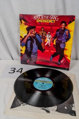 Kool & The Gang Emergency LP 1984 De-Lite 822 943-1 OG US Press Fresh Cherish VG