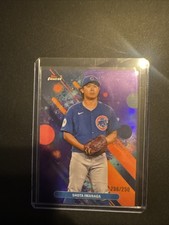 2025 Topps Finest - Common Shota Imanaga #87 Purple Refractor /250
