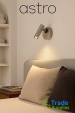 Astro 4.1W LED Indoor Modern Wall Reading Home Room Side Light Matt Nickel 2700K