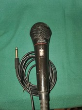 Universal Wired Microphone w/ On/Off Switch Cable Black