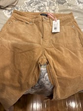 Vineyard Vines Women's Corduroy Pants Size 26 Toasted Almond Kick Flair