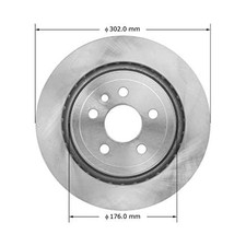Bendix PRT6006 Brake Rotor