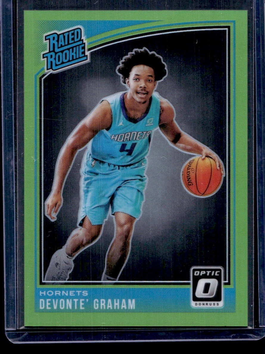 2018-19 Donruss Optic #189 Devonte' Graham Lime Green #/149