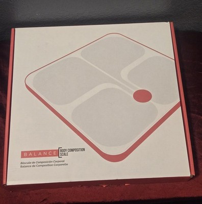 Coach Care Balance Body Composition Smart Scale Wifi Black Open Box Works Great!