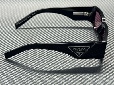 PRADA PR 09ZS 16K30L Black Pink Men's 54 mm Sunglasses | eBay