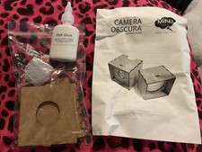 camera obscura kit & instructions ,school project kit