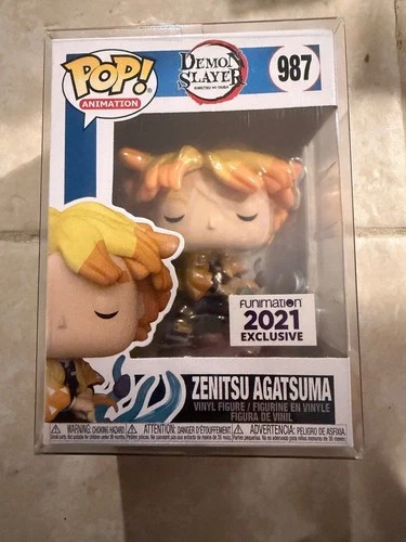 Funko Pop! Demon Slayer — Zenitsu Agatsuma #987 Funimation 2021 Exclusive