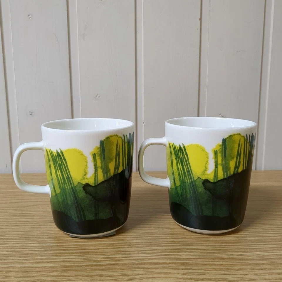 Juego de pares de tazas Marimekko Saapaivakirja Maija Metsola Foto 3 de 4