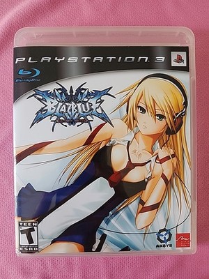 BlazBlue: Calamity Trigger Game and manual w/ repro case Sony PlayStation 3