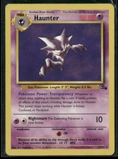 haunter pokemon card price Haunter 1999 Pokemon Fossil 1st Edition Holo Rare #6 PSA Authenticated 7 Card