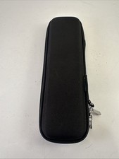 IDREAM365 Hard Pencil Case Box Durable Pen Carrying Case Black with Zipper