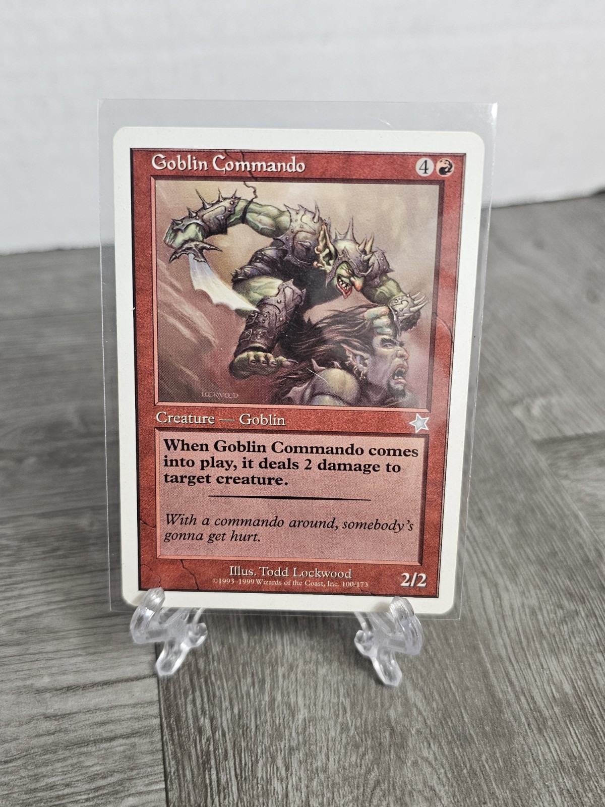 MTG - Goblin Commando - 100/173 - Starter 1999 Regular Creature LP