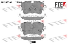 FTE Bremsbelagsatz Scheibenbremse 9011026 für BMW 2er Active Tourer F45 F46 3er
