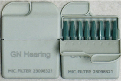 ReSound Microphone Filter For Vivia, Nexia, Jabra Hearing Aids TWO PACKS