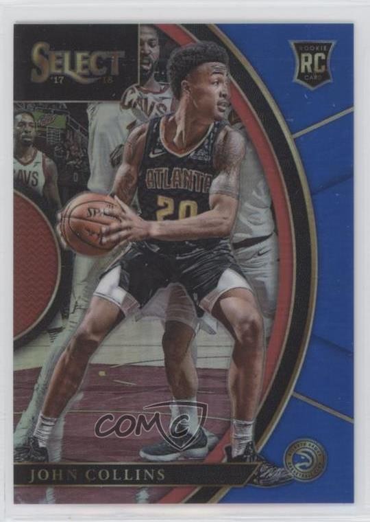 2017-18 Panini Select Concourse Blue Prizm 12/299 John Collins #45 5xx