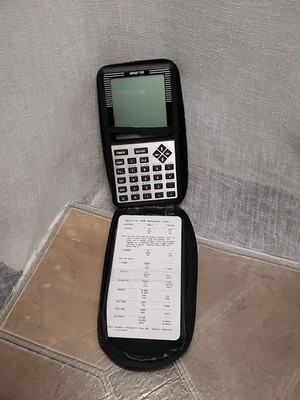 Sporty's E6B Electronic Flight Computer W/ Case And Reference Card