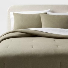 Modern Jersey Comforter and Sham Set