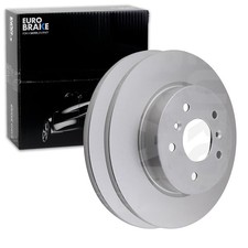 2X EUROBRAKE BREMSSCHEIBEN 290mm VOLL HINTEN PASSEND FÜR NISSAN QASHQAI RENAULT