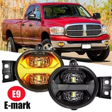 LED Nebelscheinwerfer DRL für Dodge Ram 1500...