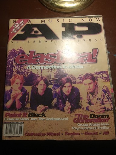 AP #85 Magazine 08/1995 Elastica  coverCatherine Wheel Paint in Black Rare