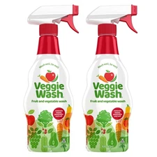 Fruit & Vegetable Wash, Produce Wash and Cleaner, 16-Fluid Ounce, Pack of 2, ...