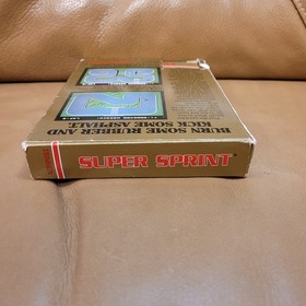 Super Sprint Nintendo NES CIB Complete in Box Tengen