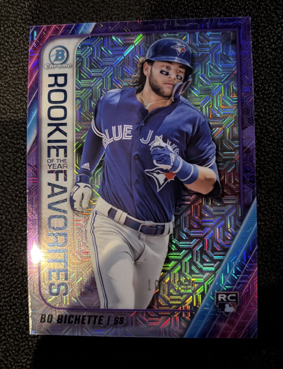 2020 Bowman Chrome Mega BO BICHETTE ROY Favorites PURPLE REFRACTOR /250