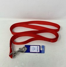 Top Paw Nylon Dog Leash - Red, 6 FT 1.82 m