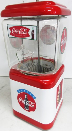 Acorn 10c Round Gum Dispenser Coca-Cola Theme Circa 1950's - Picture 4 of 5