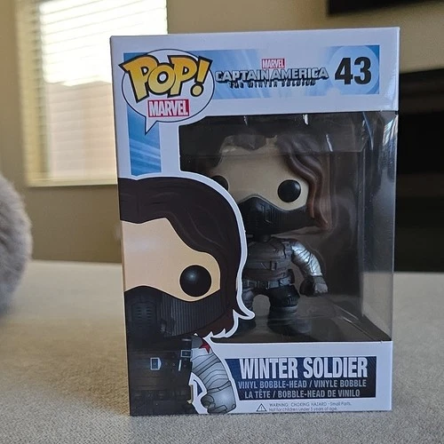Funko Pop! Vinyl Marvel Winter Soldier Captain America The Winter Soldier #43