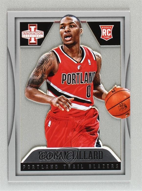 2012-13 Panini Innovation View Rookies 327/349 Damian Lillard #142 05p9