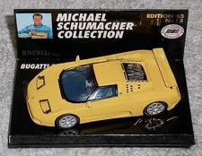 Bugatti EB110 No.15 Schumacher 1/43 Yellow Diecast Model New