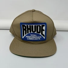 Rhude Total Performace Lubricants Hat Cap