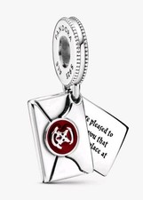 Pandora X Harry Potter Hogwarts Acceptance Letter Dangle Charm  S925ALE 