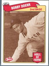 1989 Swell Baseball Greats Boston Red Sox Bobby Doerr #110