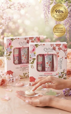 ChTian Three Floral Fragrance Hand Cream Gift Set Premium Japanese Botanical