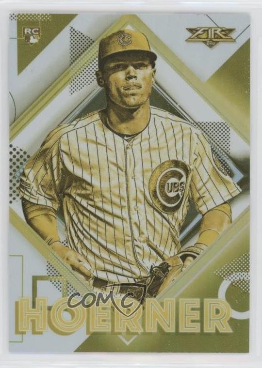 2020 Topps Fire Gold Minted Nico Hoerner #3 Rookie RC 00t5